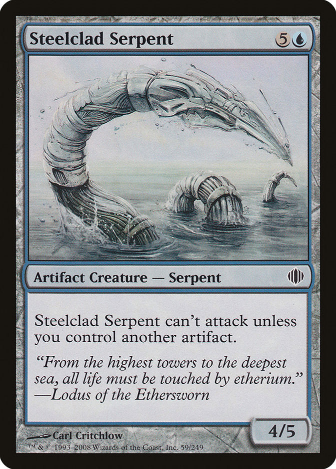 Steelclad Serpent [Shards of Alara] Foil