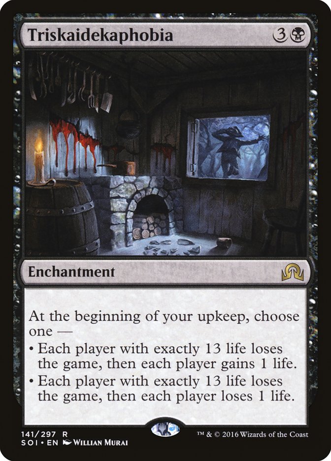 Triskaidekaphobia [Shadows over Innistrad] Foil