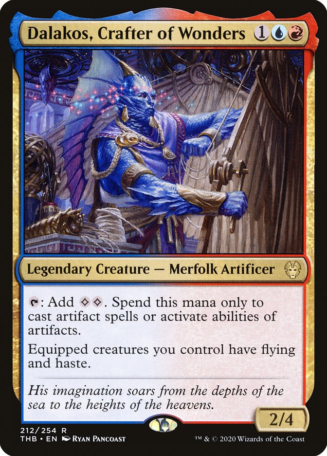 Dalakos, Crafter of Wonders [Theros Beyond Death] Foil