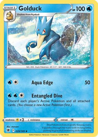 Golduck (029/189) [Sword & Shield: Astral Radiance] Reverse Holofoil