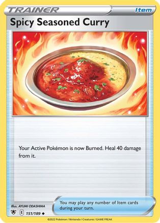 Spicy Seasoned Curry (151/189) [Sword & Shield: Astral Radiance] Reverse Holofoil