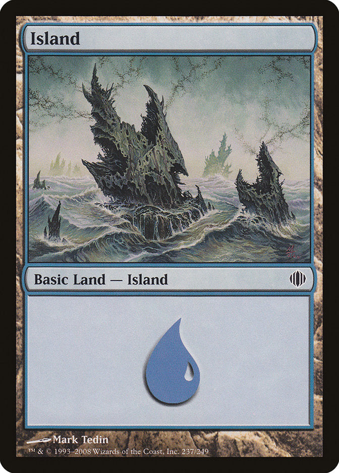 Island (237) [Shards of Alara] Foil