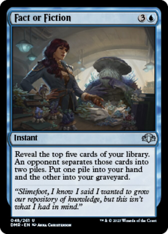 Fact or Fiction [Dominaria Remastered] Foil