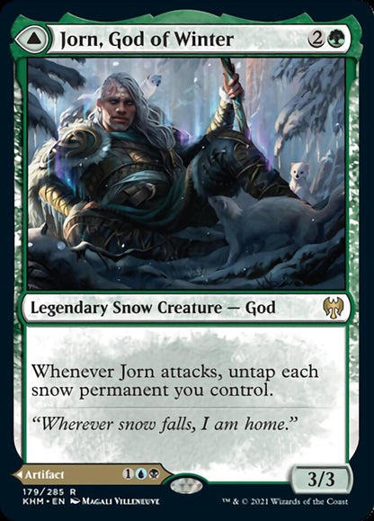 Jorn, God of Winter // Kaldring, the Rimestaff [Kaldheim] Foil