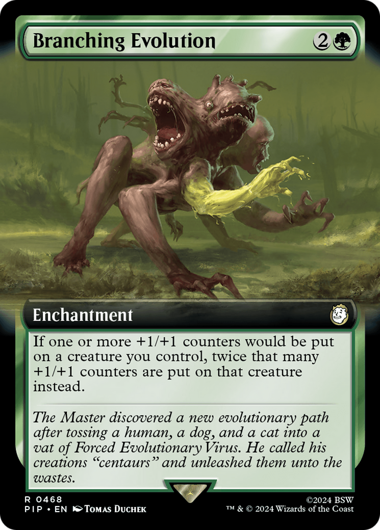 Branching Evolution (Extended Art) [Fallout] Foil