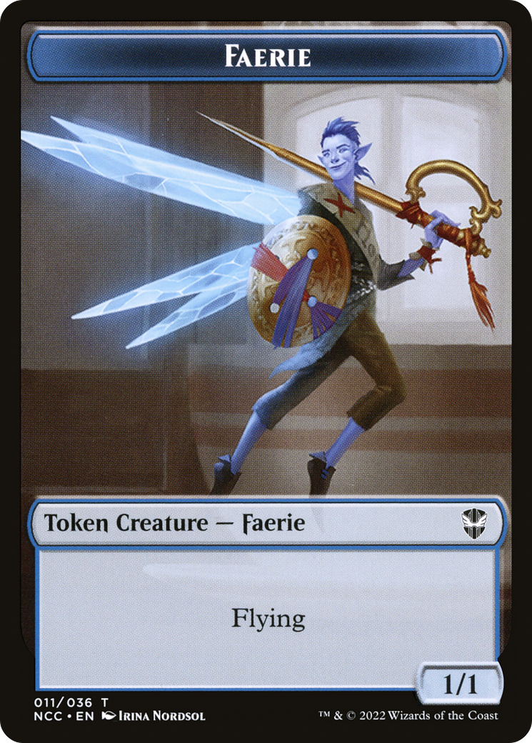 Faerie  [New Capenna Commander Tokens]