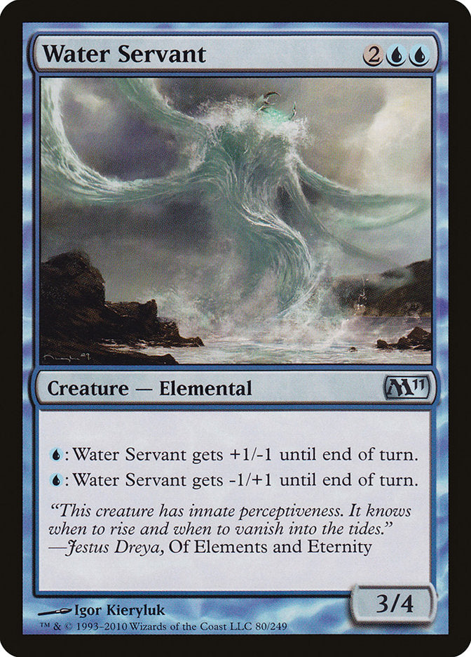 Water Servant [Magic 2011] Foil