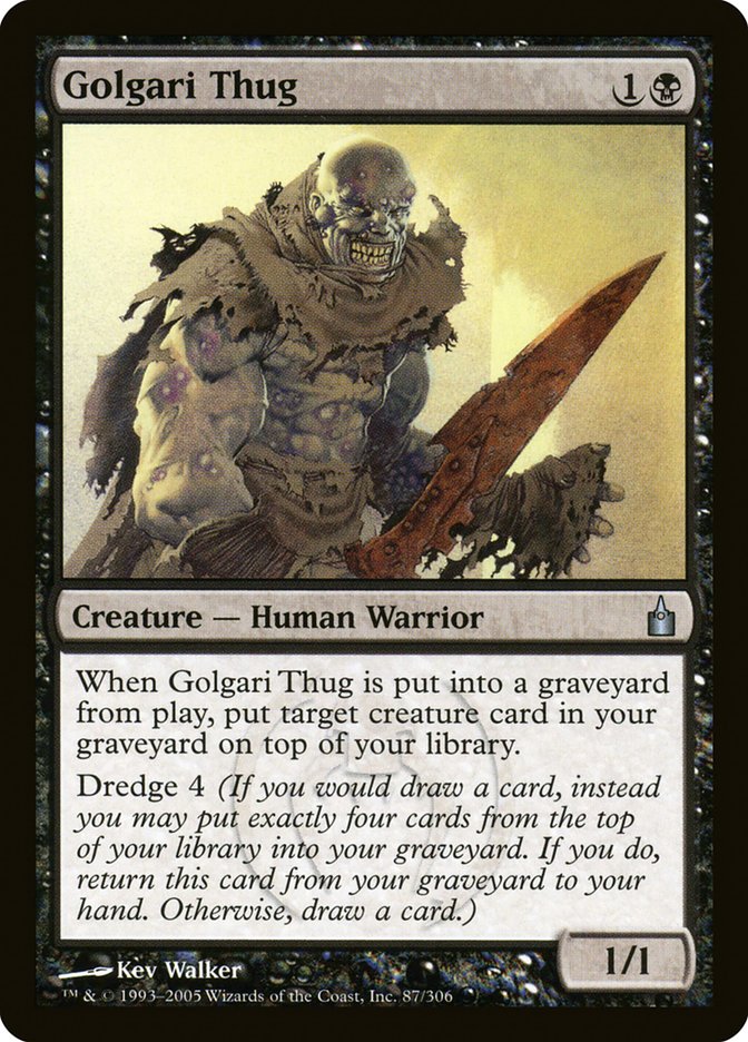 Golgari Thug [Ravnica: City of Guilds] Foil