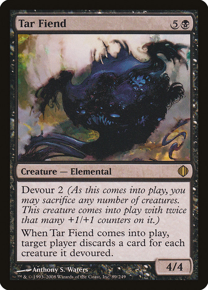 Tar Fiend [Shards of Alara] Foil