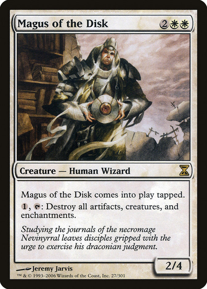 Magus of the Disk [Time Spiral] Foil