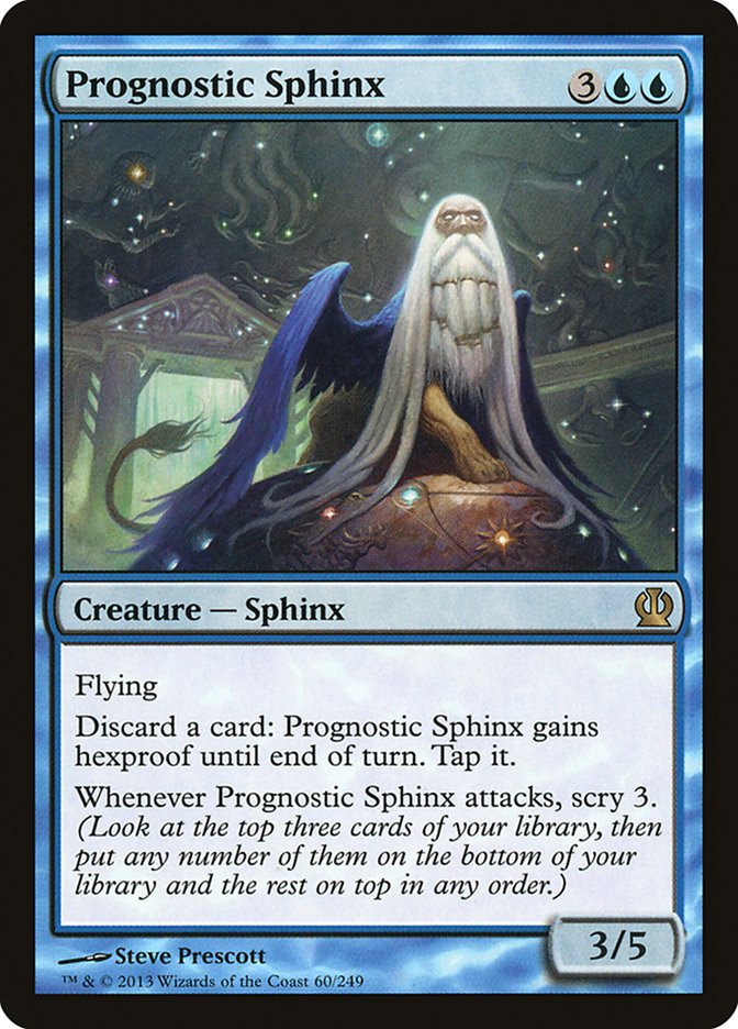 Prognostic Sphinx [Theros] Foil