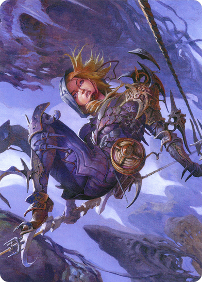 Blackbloom Rogue // Blackbloom Rogue  [Zendikar Rising Art Series] (Borderless)