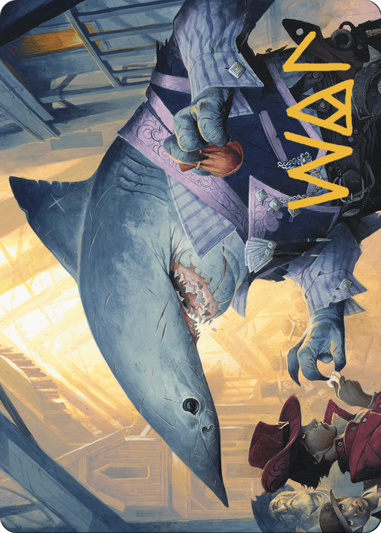 Loan Shark // Loan Shark  [Outlaws of Thunder Junction Art Series] (Borderless)