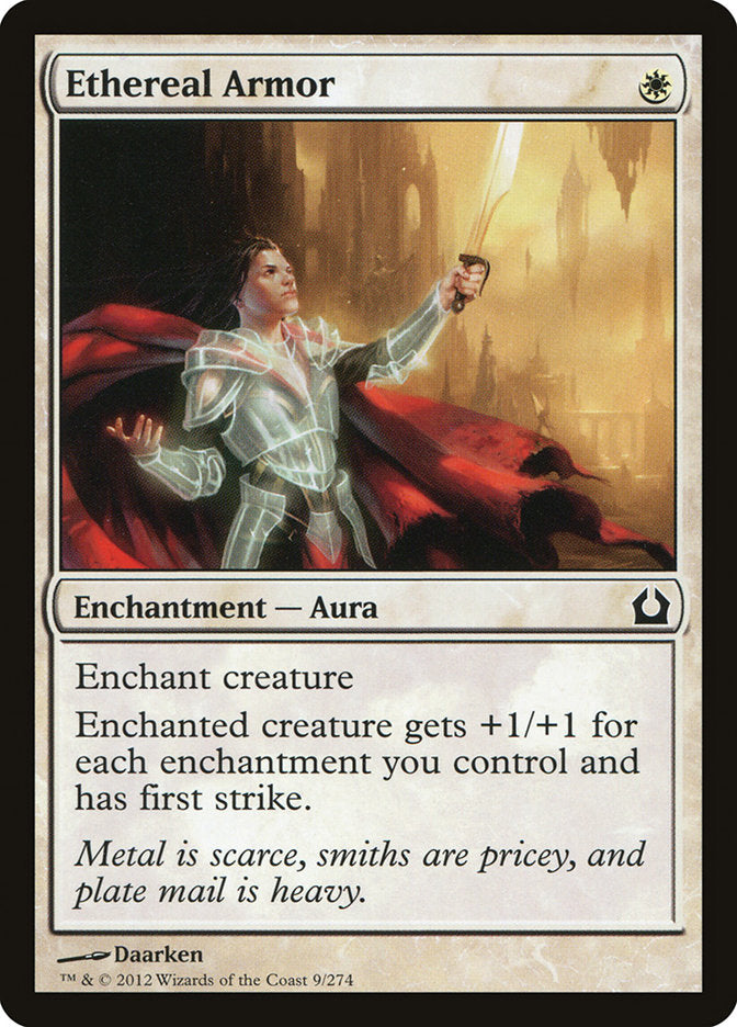 Ethereal Armor [Return to Ravnica] Foil