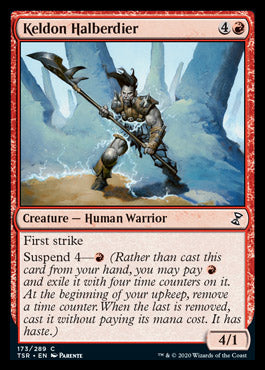 Keldon Halberdier [Time Spiral Remastered] Foil