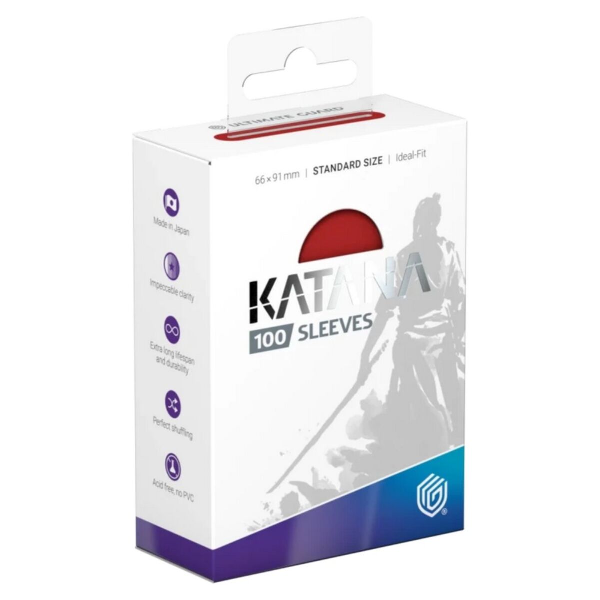 Ultimate Guard Katana Standard Size Sleeves - Rising Sun (100)