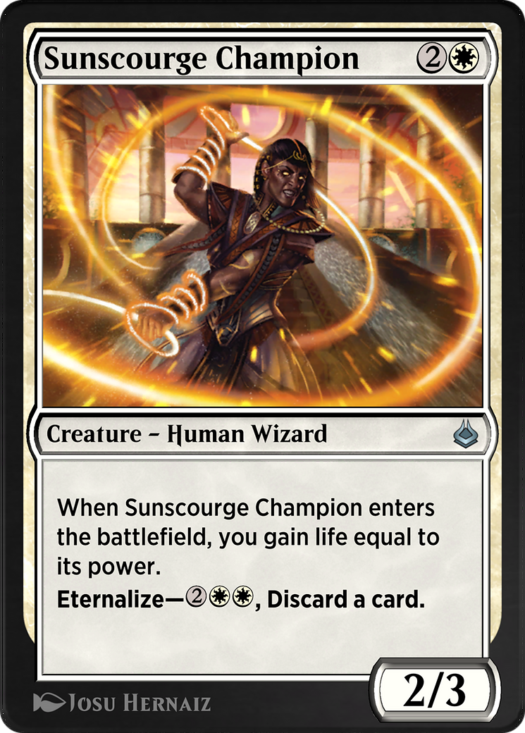 Sunscourge Champion  [Amonkhet Remastered]