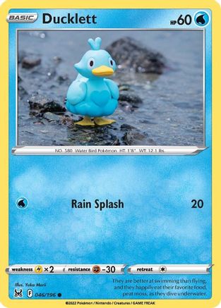 Ducklett (046/196) [Sword & Shield: Lost Origin] Reverse Holofoil