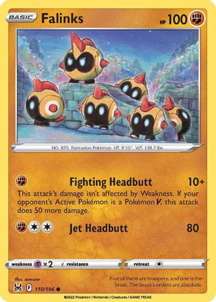 Falinks (110/196) [Sword & Shield: Lost Origin] Reverse Holofoil