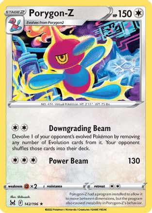 Porygon-Z (142/196) [Sword & Shield: Lost Origin] Reverse Holofoil