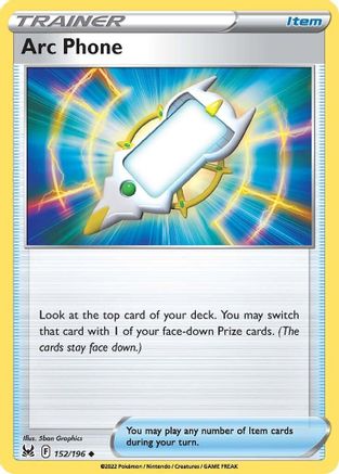 Arc Phone (152/196) [Sword & Shield: Lost Origin] Reverse Holofoil