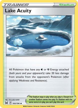 Lake Acuity (160/196) [Sword & Shield: Lost Origin] Reverse Holofoil