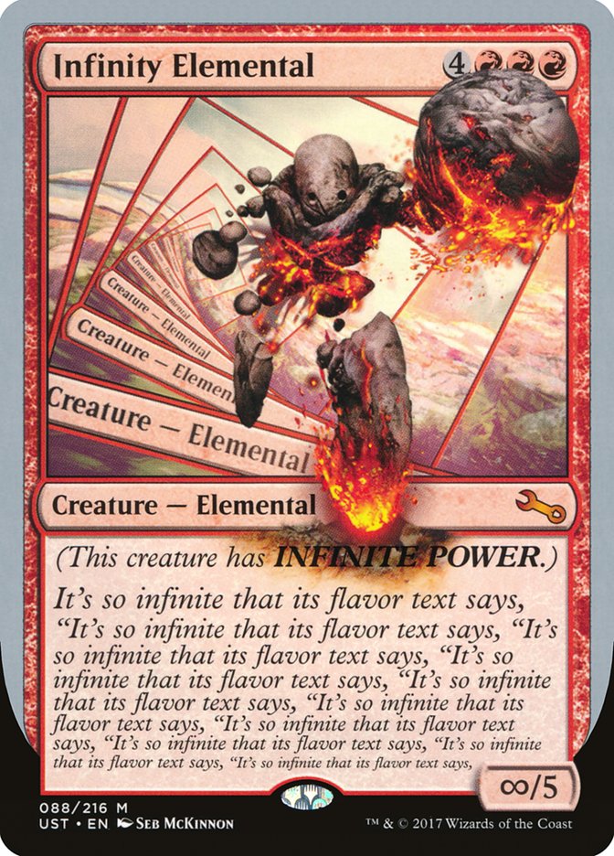 Infinity Elemental [Unstable] Foil