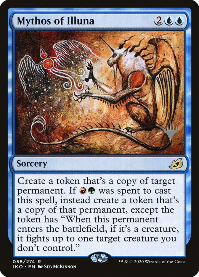 Mythos of Illuna (Promo Pack) [Ikoria: Lair of Behemoths Promos] Foil