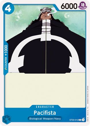 Pacifista (ST03-012) - [Starter Deck 3: The Seven Warlords of The Sea]