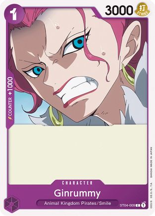 Ginrummy (ST04-009) - [Starter Deck 4: Animal Kingdom Pirates]