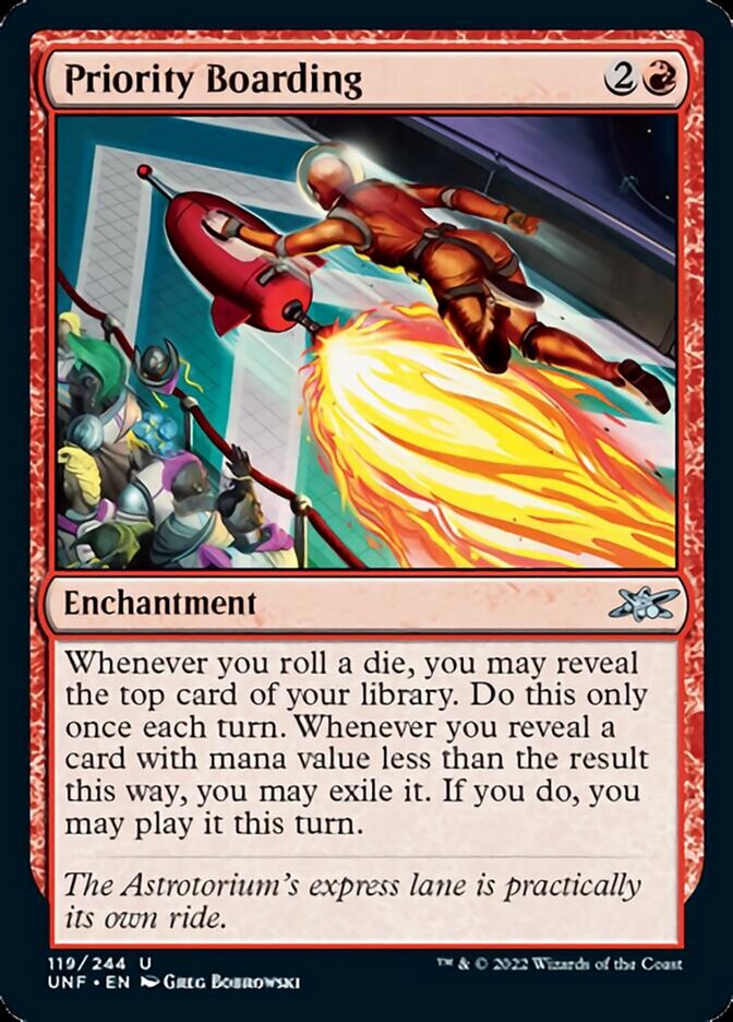 Priority Boarding [Unfinity] Foil