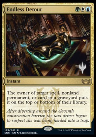 Endless Detour (Promo Pack) [Streets of New Capenna Promos] Foil