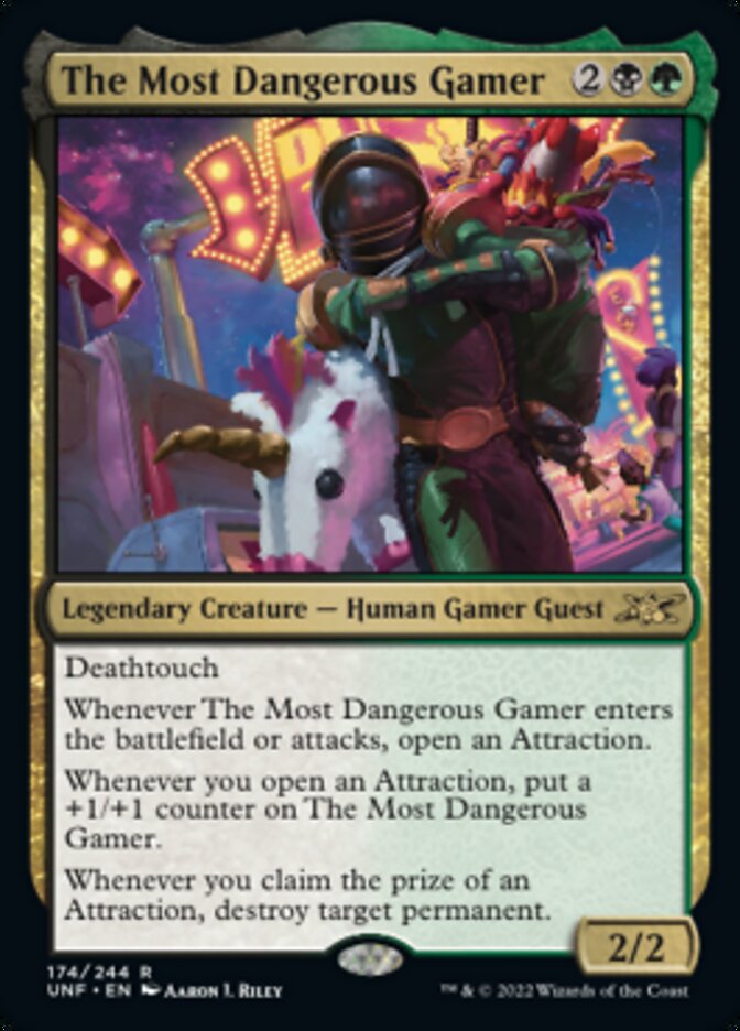 The Most Dangerous Gamer [Unfinity] Foil