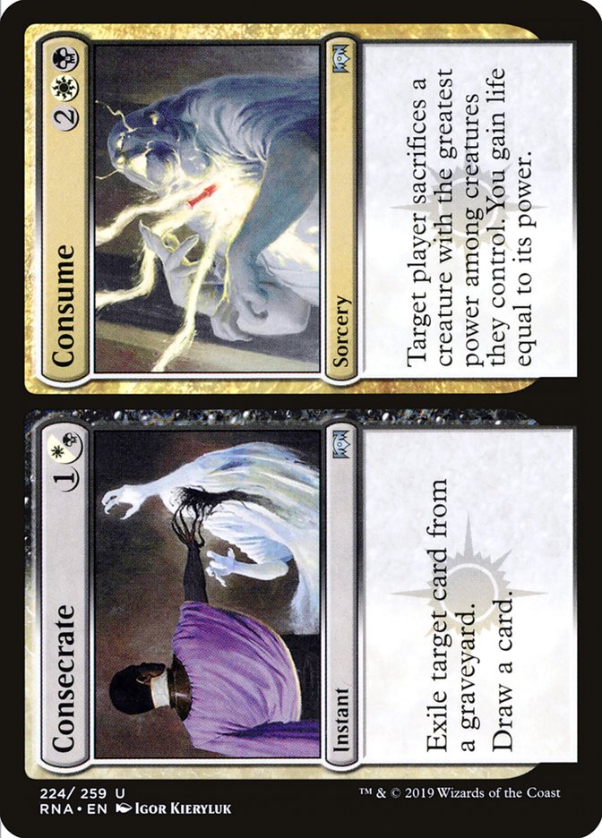 Consecrate // Consume [Ravnica Allegiance] Foil