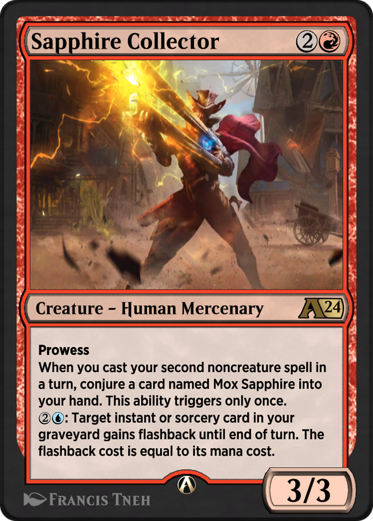 Sapphire Collector  [Alchemy: Outlaws of Thunder Junction]