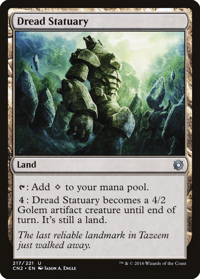 Dread Statuary [Conspiracy: Take the Crown] Foil