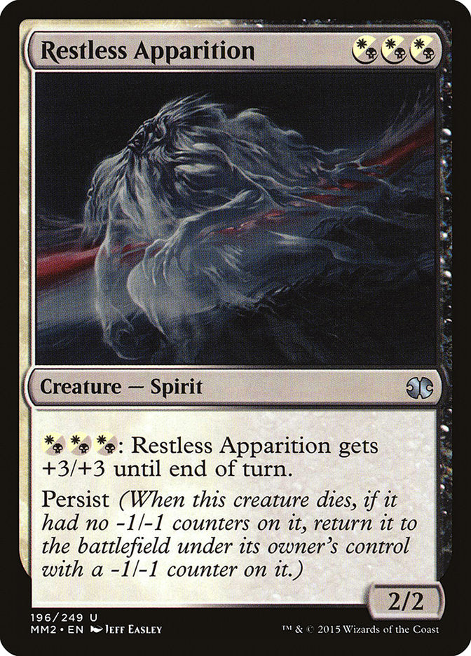 Restless Apparition [Modern Masters 2015] Foil