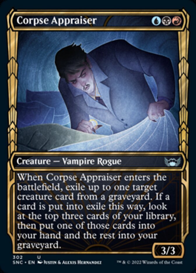 Corpse Appraiser (Showcase Golden Age) [Streets of New Capenna] Foil