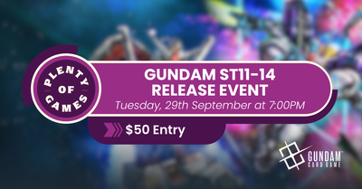 Gundam ST11-14 Release Event