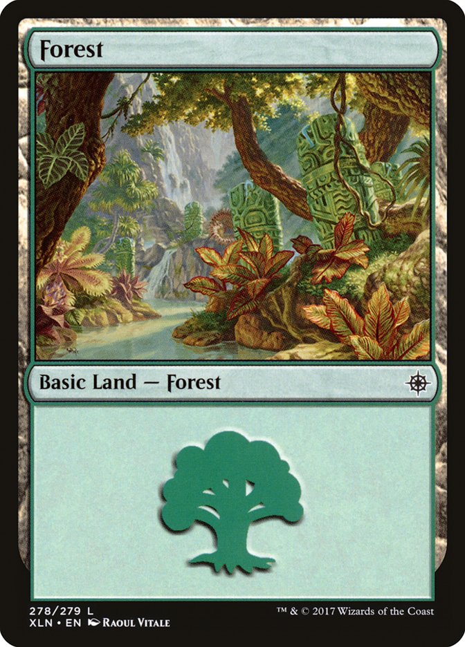 Forest (278) [Ixalan] Foil