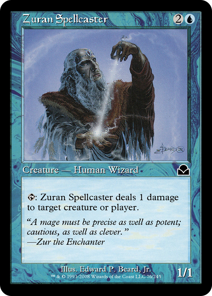 Zuran Spellcaster  [Masters Edition II] Foil