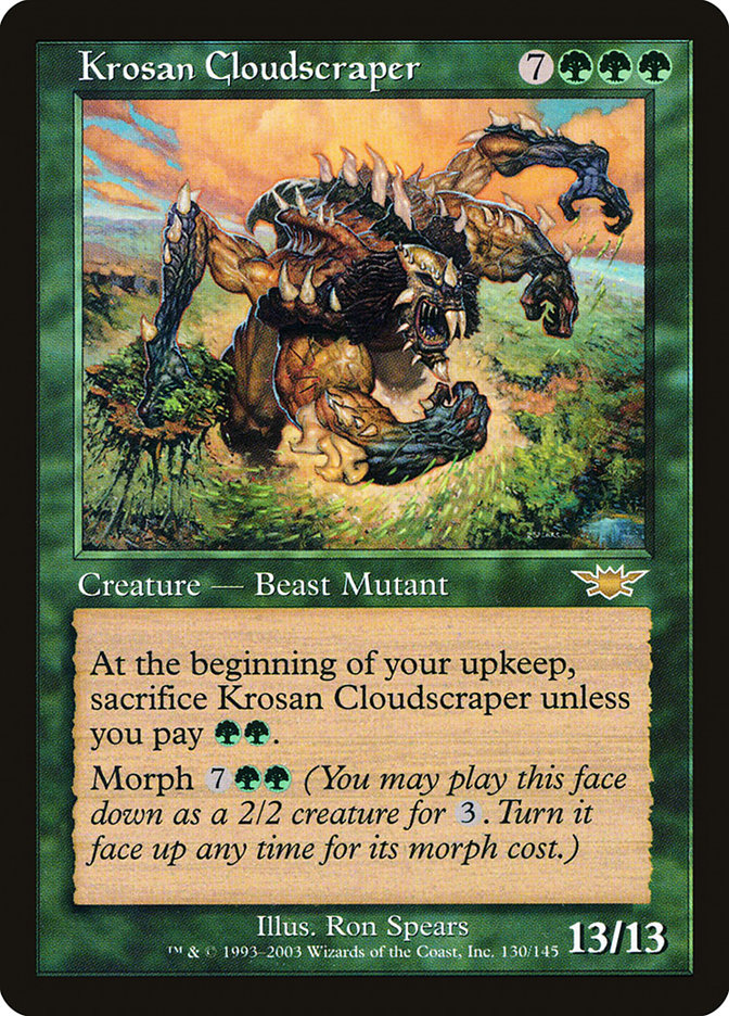 Krosan Cloudscraper [Legions] Foil