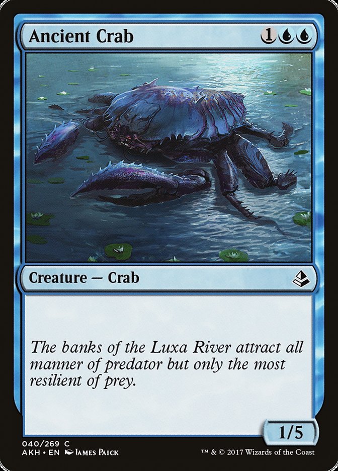 Ancient Crab [Amonkhet] Foil