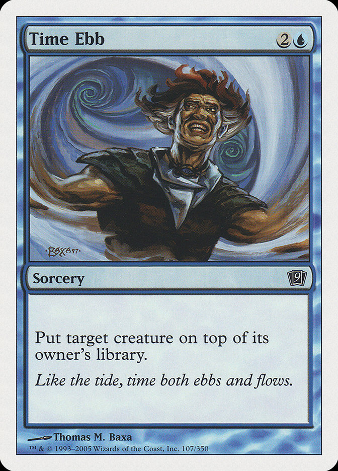 Time Ebb [Ninth Edition] Foil