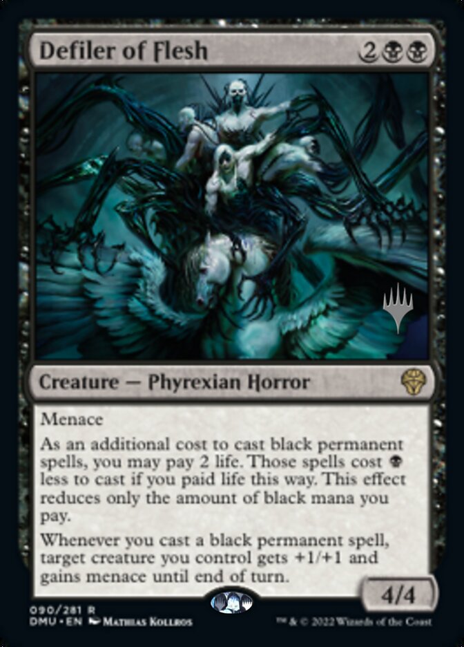 Defiler of Flesh (Promo Pack) [Dominaria United Promos] Foil
