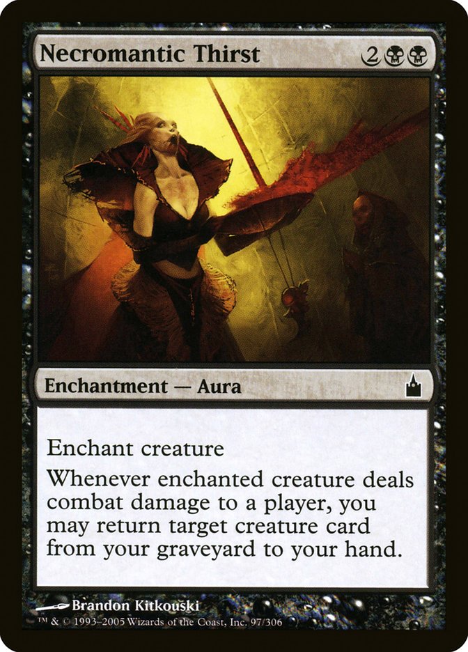Necromantic Thirst [Ravnica: City of Guilds] Foil