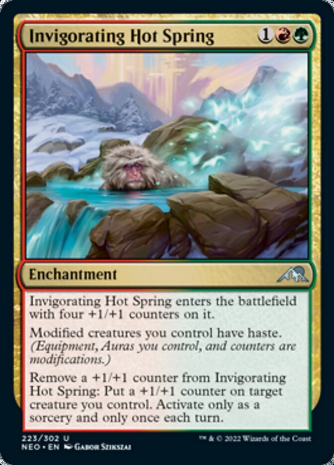 Invigorating Hot Spring [Kamigawa: Neon Dynasty] Foil