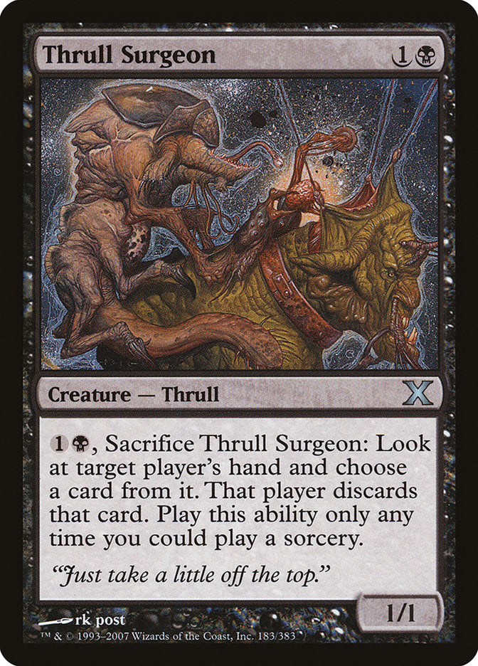 Thrull Surgeon [Tenth Edition] Foil