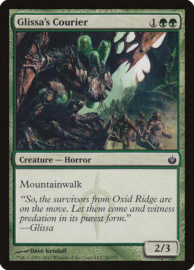 Glissa's Courier [Mirrodin Besieged] Foil
