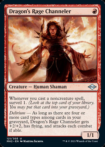 Dragon's Rage Channeler [Modern Horizons 2] Foil